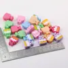 Cuento de Hadas Lindo Pastel Cereza Goteo de Aceite Acrílico Cuentas Sueltas DIY Material para Accesorios de Cabello Hechos a Mano