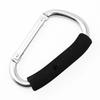 Mosquetón de aleación de aluminio en forma de D para exteriores, hebilla de liberación rápida para bolsa, hebilla multifuncional para patines, hebilla para zapatos, hebilla para equipaje, ligero
