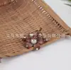 Vestido de Broche de Seda 2025 com Design Tridimensional, Estilo Versátil de Exportação Europeia e Americana, Broche Colorido, Broche de Pérola 1205