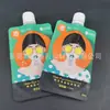 Bolsa de Papel de Aluminio Personalizada para Cóctel, Vino de Frutas, Bebida, 100ml, Retortable a Alta Temperatura, Película Mate Impresa, Bolsa con Boquilla para Alimentos Líquidos