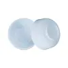 Juguetes de Comida Blancos de Plástico Simulados Miniatura para Casa de Muñecas Casa de Juego DIY Juguetes de Comida Simulada Mini Tazón Pequeño Juguetes de Cocina