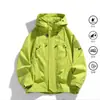 Chaqueta de trabajo de estilo nuevo y moderno de corte holgado 2026, unisex, chaqueta de montaña impermeable y a prueba de viento para exteriores