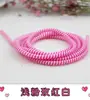 Cuerda y Funda Protectora para Cable de Datos Universal, 1.7m Colores, Cuerda Protectora para Cable de Datos Antirotura, Venta Directa del Fabricante