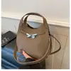 2026 Nueva Moda Bolso de Hombro Versátil Bolso de Mano Casual Bolso Cruzado de Axila con Textura de Lichi Bolso Cruzado Sencillo