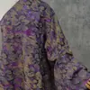 Tecido de Colete Abstrato Floral Tingido em Fio, Fashion e Artístico, Tecido Decorativo Jacquard para Vestido, Saia, Almofada