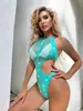 Lencería Erótica Estilo Europeo y Americano Yue Die, Exclusivamente para Comercio Exterior, Fábrica Mayorista, Uniformes Provocativos y Sexys, Conjunto Combinado de Ropa de Malla para Chicas Jóvenes