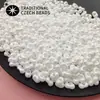Preciosas Cuentas Checas Importadas Transparentes Esmeriladas Rellenas de Plata Forma de Cacahuete 2x4mm Material para Pulsera Collar Pendientes DIY