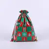 Nueva Bolsa de Regalo de Navidad con Cordón Bolsillo de Papel de Aluminio para Halloween Bolsa de Regalo de Dulces Bolsa Creativa Al Por Mayor