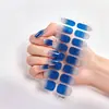 Pegatinas para Uñas con Purpurina de Color Sólido Sin Hornear Removibles Pegatinas para Uñas con Pegamento de Gelatina Suministro Directo de Fábrica Origen Seguras para Mujeres Embarazadas
