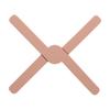 Tapete Creativo de Silicona Plegable Tapete para Cazuela Cocina Hogar Silicona Antideslizante Mesa de Comedor Tapete Aislante en Forma de X Personalización
