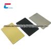 Chip NFC integrado fio de ouro prata preto fosco ranhura grande ranhura pequena cartão de metal chip NTAG 215 cartão de visita