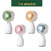 Ventilador de Circulação de Ar, Ventilador Dobrável de Grande Fluxo de Ar, Ventilador Elétrico Úmido para Exterior, Ventilador de Mão Leve, Ventilador Certificado Transfronteiriço