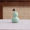 Novo Ornamento Colorido de Animal de Estimação de Chá Abóbora Pequena, Decoração de Pingente para Xícara de Chá, Acessórios para Cerimônia do Chá, Brinquedos de Chá, Conjunto de Chá, Acessórios para Cerimônia do Chá