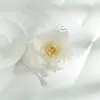 S 9cm Flor de Rosa Artificial DIY Hecha a Mano Flor para la Cabeza Ramillete Corona Accesorios Fondo de Boda Accesorios para Sesión de Fotos