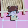 Broches de acrílico de dibujos animados, modernos, lindos y adorables, perfectos para la ropa, bolsos y accesorios de niñas.. Insignias al por mayor disponibles