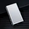 Estuche Universal para Cigarrillos de Acero Inoxidable, Adecuado para Cigarrillos Regulares, Medianos y Delgados, con Cubierta de Cuero, Resistente a la Humedad, Resistente a la Presión, Portavasos para Cigarrillos Portátil, Capacidad para 20 Cigarrillos Delgados