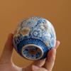 Juhuan flores Ru forno master Cup Single Cup pessoal dedicado xícara de chá Ru chá de porcelana chá de kung fu chá conjunto de chá chinês xícara de chá