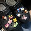 Lindo Pooh Juguete de Tres Ojos Juguete Dibujos Animados Accesorios para Zapatos Flor para Zapatos Hebilla Decorativa Accesorios Hebilla para Zapatos