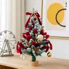 2026Pe Árbol de Navidad Escena de Sala Decoración Escritorio Pequeño Mini Hogar Nuevo Adornos Navideños de Alta Gama