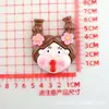 Accesorios de Dibujos Animados Pegatinas para Taza de Agua, Oso Fresa DIY Caja de Almacenamiento Brillante, Caja Grande de Resina, Materiales para Hebillas de Zapatos
