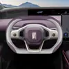 Adecuado para accesorios de modificación interior de cubierta de volante Avita 07/12, cubierta de manija de coche de gamuza para invierno