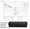 Conector de barra de barramento de alumínio de tira longa de 4 furos M4 M3 junta flexível acoplamento quadro de ponte junta adaptador de fixação de máquina