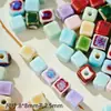 Cuentas de Cerámica Hechas a Mano Material para Abalorios DIY Bolsa Accesorios Cuentas Sueltas Accesorios Color Mixto Niña Estudiante Agujero Grande Forma Especial Color