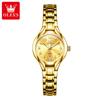 Reloj Digital para Mujer Olevs de Comercio Exterior Transfronterizo con Esfera Digital Resistente al Agua Redondo de Alta Gama Popular de Cuarzo