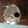 Cubo de Limpieza de Acero Inoxidable de 10L, Cubo de Limpieza de Cerveza de 2 Puertos de 10L, Tanque de Limpieza de 2 Puertos para Elaboración de Cerveza de Grado Alimenticio