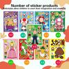Calcomanías de Dibujos Animados para Niños Suministros para Fiesta DIY Haz Tus Propias Calcomanías Haz Calcomanías para Niños