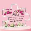 Transfronterizo Nuevo Día de San Valentín Acrílico Transparente Curva Regalo Día de la Madre para Amigos Decoraciones de Escritorio