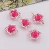 Cuentas en Cuentas Corazón de Durazno Estrella de Cinco Puntas Flor de Cinco Pétalos DIY Accesorios para el Cabello Hechos a Mano Accesorios Cadena para Teléfono Móvil con Cuentas Material Cuentas Sueltas