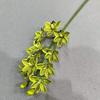 Novo 10 Cymbidium flores artificiais impressão 3D sensação de filme estéreo Magnólia casamento hotel casa flores falsas macias