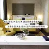 Móveis de Hotel Tulipa Quarto Padrão Conjunto Completo para Reforma de Quarto de Hóspedes Apartamento Cama Grande Cinco Estrelas Mobiliário B&B Cama de Casal Fábrica de Móveis