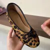 Versión de Piel de Oveja~Zapatos Planos Retro Suaves con Lazo, Zapatos Planos de Ballet de Punta Redonda, Zapatos Cómodos de Abuela con Suela Suave