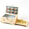 Caja de moxibustión, madera maciza, para uso doméstico, dispositivo de moxibustión portátil con mango de control de temperatura, para calentar y moxibustión de la cintura y el abdomen, madera maciza, caja de moxibustión de llama abierta