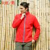 Jaqueta de Lã Grossa para Homens e Mulheres, à Prova de Vento e Quente para Exterior, Cardigan de Lã Polar para Outono e Inverno para Casais, Logo Bordado