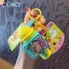 Llavero Colgante Auténtico de Micrófono Crayon Shin-Chan Llavero de Juguete de Micrófono de Voz para Niños Colgante Pequeño Regalo