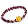 Pulseira Pixiu Banhada a Ouro Imitação para Homens, Pulseira Masculina de Obsidiana Atrai Fortuna, Joias para Transmissão ao Vivo, Fornecimento Atacadista de Pequenos Presentes