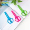 Tijeras de Seguridad Qianhong Stationery para Niños con Forma de Manzana y Punta Redonda Tijeras de Dibujos Animados con Cubierta Protectora Tijeras Lindas para Estudiantes