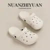 Sandalias de Verano Lindas de Abejita de Punta Cerrada Nanbowan para Mujer, Zuecos de Playa Nuevos Antideslizantes para Uso en Exteriores