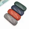 Estuche de Gafas de Aspecto Elegante para Estudiantes Hombres y Mujeres, Estuche Óptico para Gafas de Miopía, Estuche Portátil de Color Puro para Gafas de Sol, Se Puede Usar como Logo