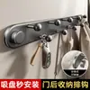 Gancho de Ventosa para Puerta para Colgar Ropa, Estante de Almacenamiento para Entrada Montado en Pared sin Taladro, Gancho para Ropa para Almacenamiento en Armario