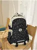 Mochila nueva de alta apariencia estilo coreano ins fresca y dulce de colores de caramelo para estudiantes de secundaria y preparatoria, mochila ligera y de gran capacidad
