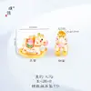 Pu Zuojiu Não Desbota Vietnã Sha Jin Balanço Cavalo de Tróia Calça Pulseira Pulseira Rosa Novo Estilo Chinês Feito à Mão Feminino