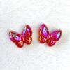 Acrílico Color Sólido Fantasía de Verano Uv Colorido Mariposa DIY Cadena para Teléfono Móvil Accesorios para el Cabello Colgante para Bolso Accesorios de Joyería Cuentas Sueltas