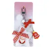 Llavero de Reno Peluche Papá Noel Llavero de Reno Colgante para Bolso Pequeño Regalo Venta al por Mayor