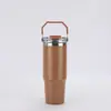 Taza Térmica Amazon Personalizada de 30 oz con Tapa Transparente, Termo de Acero Inoxidable 304 de Doble Capa para Mantener Frío, Taza para Coche