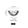 Venda Direta de Fábrica Xícara de Chá Copo Único Recipiente para Chá Xícara de Mestre Doméstica Xícara de Chá Vidro de Cristal Resistente a Altas Temperaturas Conjunto de Chá Kung Fu