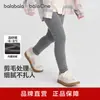 Ropa para niños Balabala leggings forrados de polar para niñas pantalones largos para bebés e infantes 2026 otoño e invierno nuevos pantalones cálidos para niños